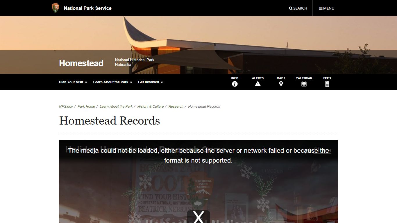 Homestead Records - Homestead National Historical Park (U.S. National ...